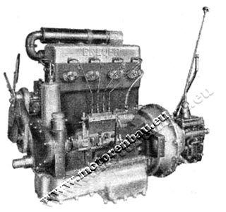 Breuer Vierzylinder-Dieselmotor (1939)