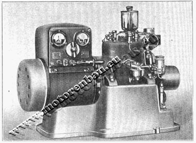 Stromaggregat mit B.u.B.-Motor