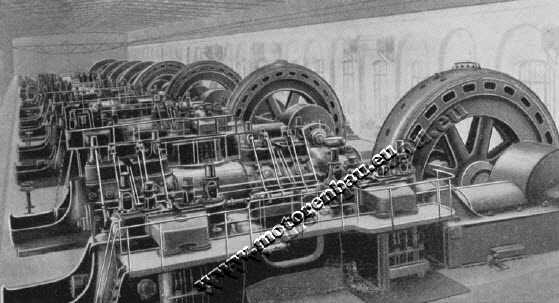 Großgasmaschinen in der Maschinenhalle der Dortmunder Union