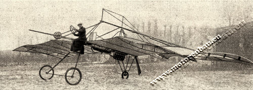 Flugzeug mit Jastram-Motor