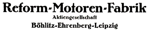 Reform-Motorenfabrik AG